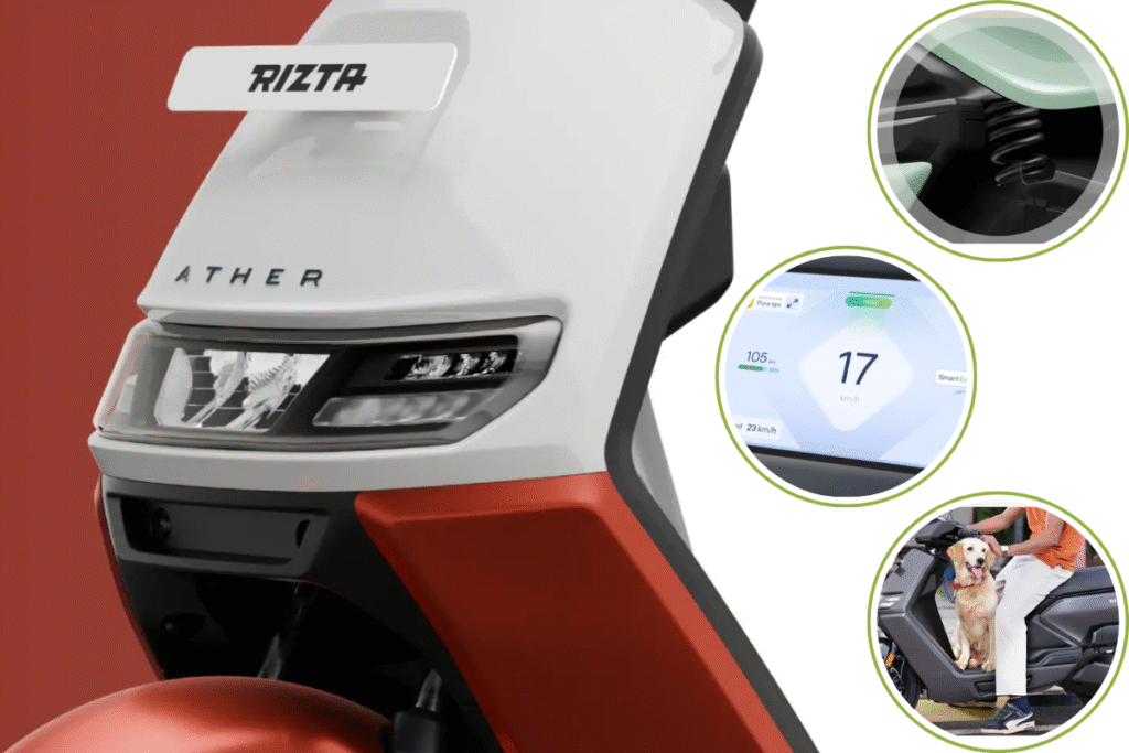 Ather Rizta 2025 stylish design with modern look