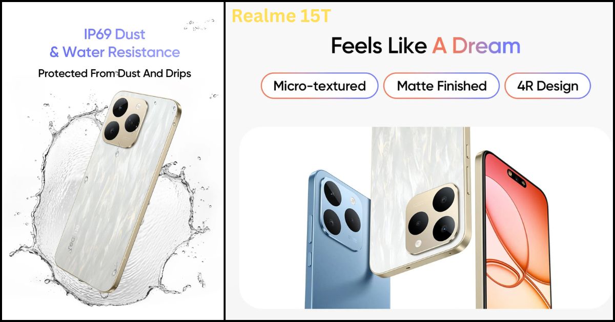Realme 15 5G Smartphone with 6.57-inch AMOLED Display and 50MP Camera