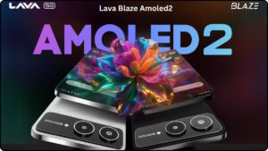 Lava Blaze AMOLED 2 Front View with AMOLED Display