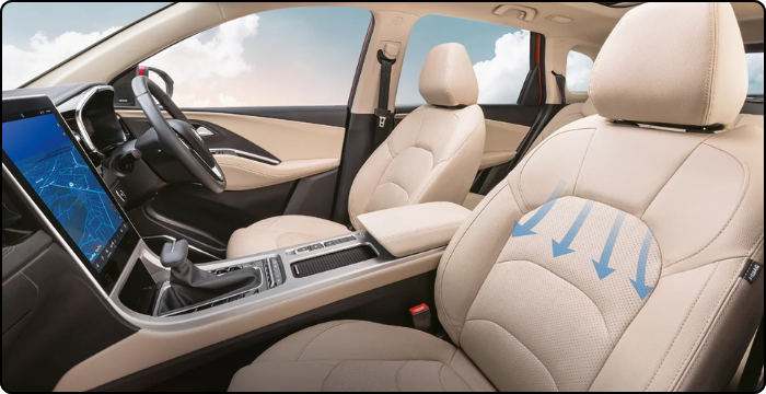 MG Hector 2025 ADAS Features with 360 Degree Camera