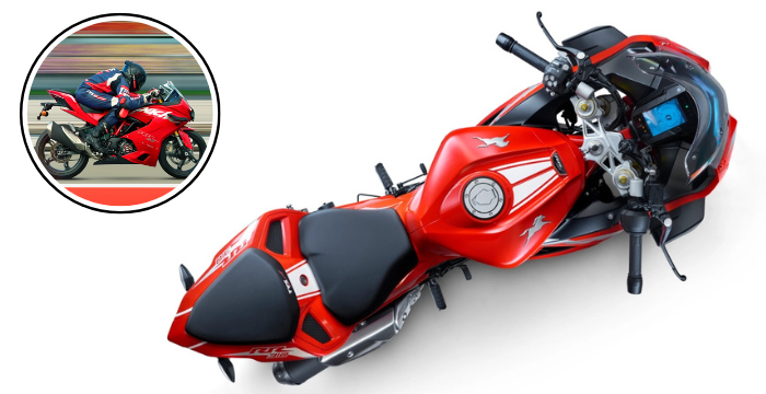 TVS Apache RR310 Sporty Design with LED Headlamps