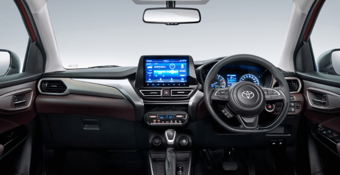 Toyota Urban Cruiser Taisor Interior